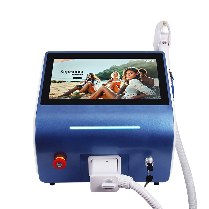 Triple Wave Diode Laser Hair Removal Machine 755nm 808nm 1064nm High Power Beauty Device