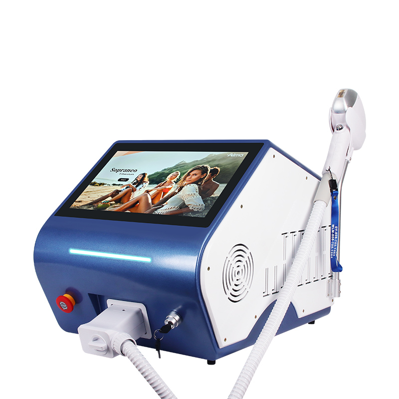Triple Wave Diode Laser Hair Removal Machine 755nm 808nm 1064nm High Power Beauty Device