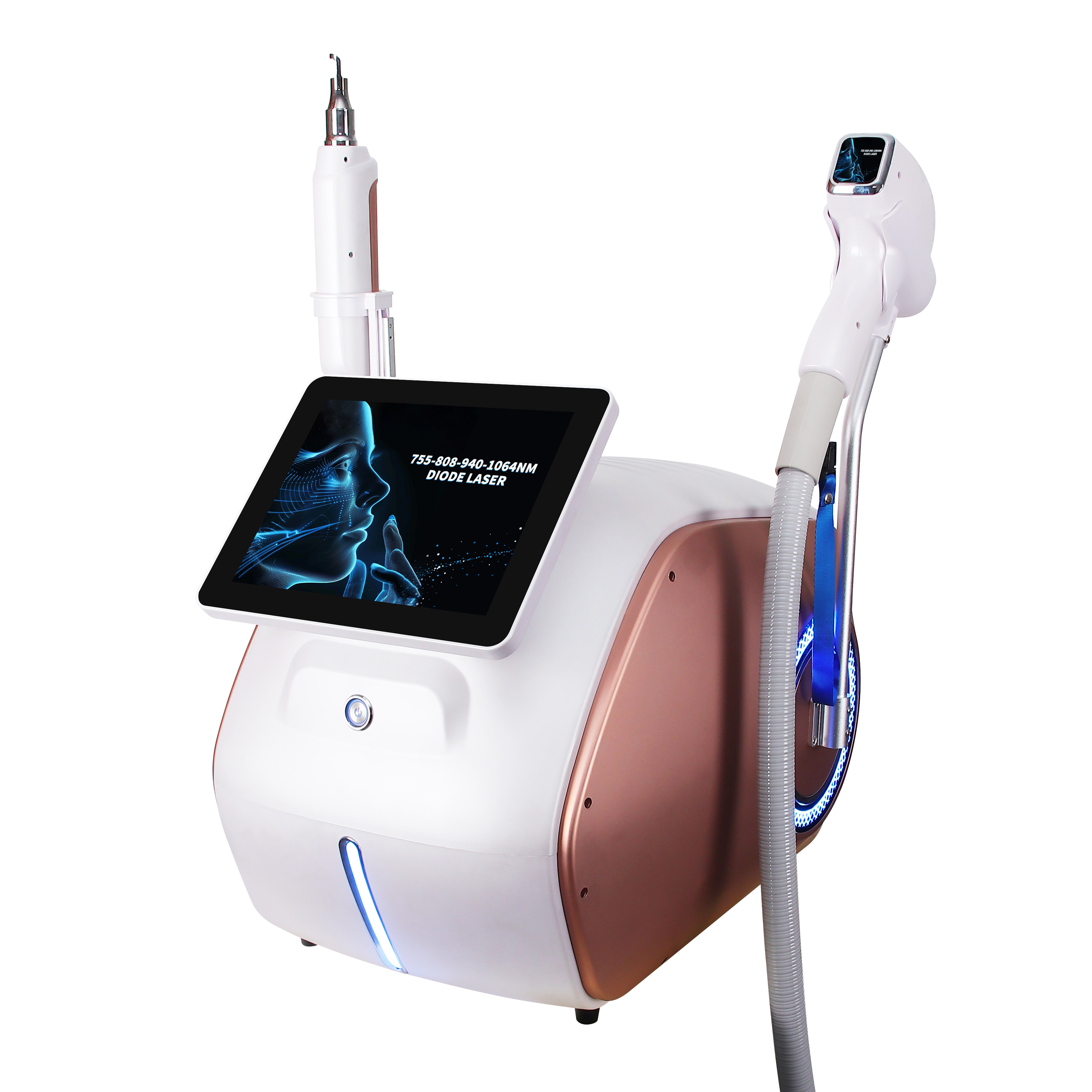 Four Wavelength Diode Laser Hair Removal Machine 755/808/940/1064nm Professional Device