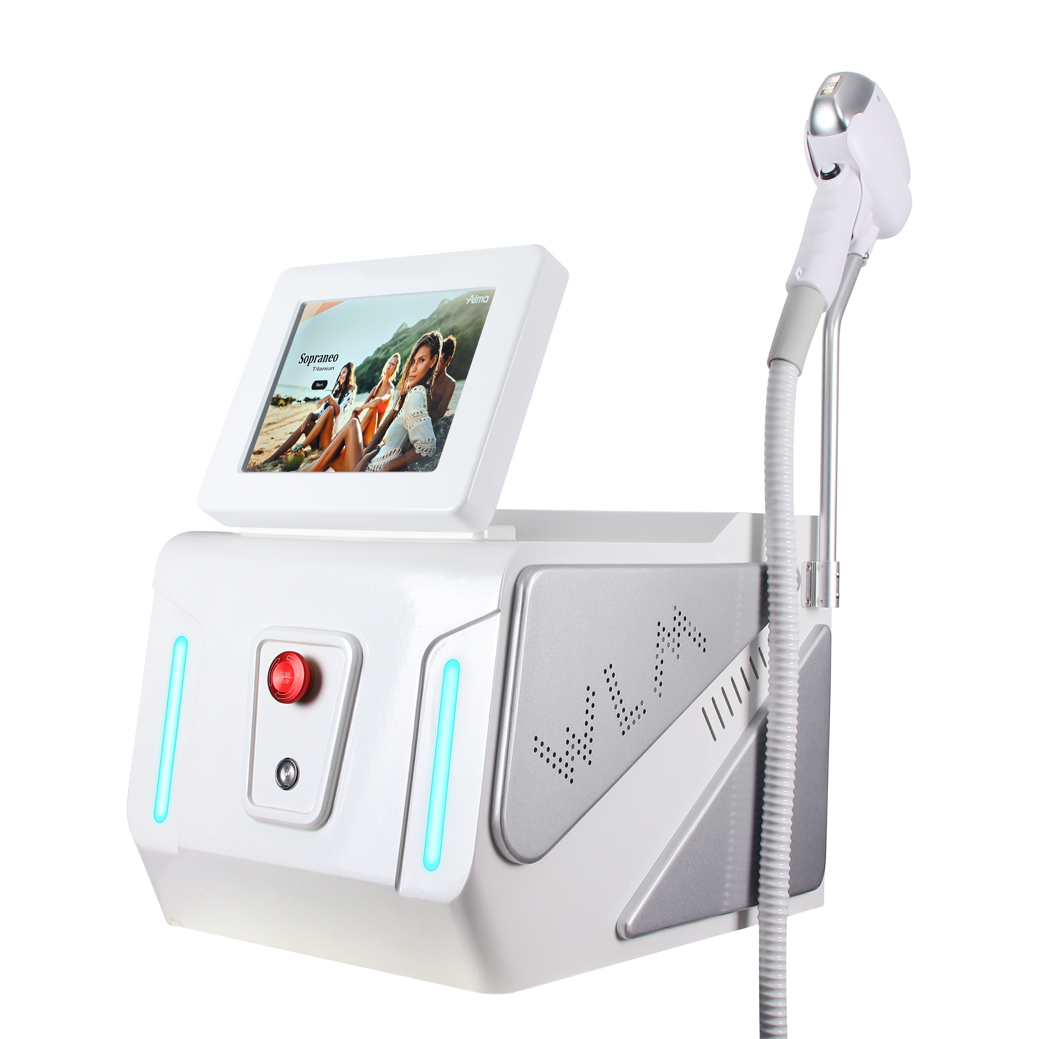 Advanced Triple Wave Diode Laser Hair Removal Machine 755nm 808nm 1064nm Salon Equipment