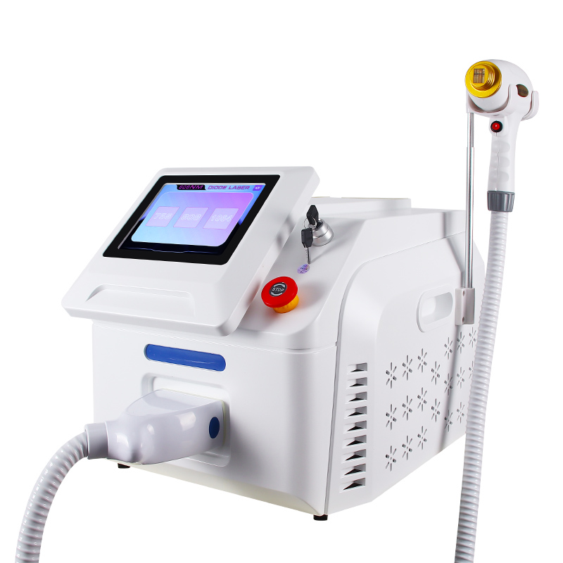 Triple Wavelength Diode Laser Hair Removal Machine 755/808/1064nm Portable Beauty Device