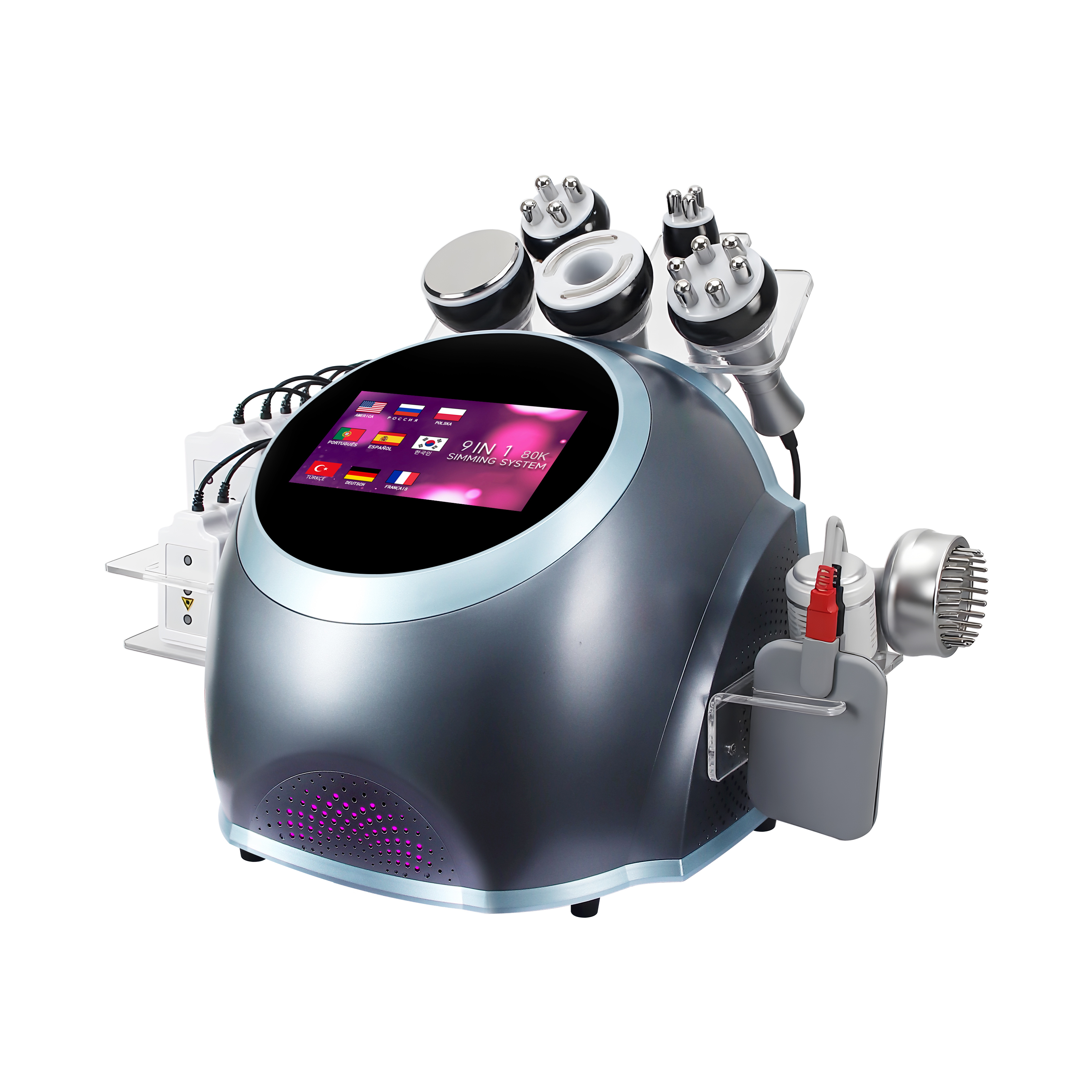 9-in-1 Body Contouring Machine RF Cavitation Vacuum Slimming Device