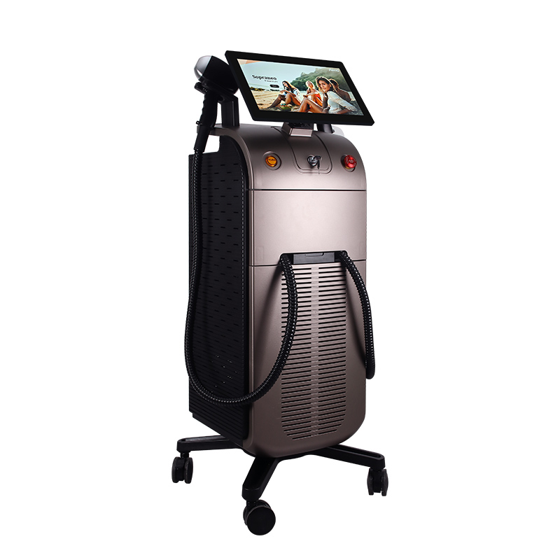 Triple Wave Diode Laser Hair Removal Machine 755nm 808nm 1064nm Portable Beauty Equipment