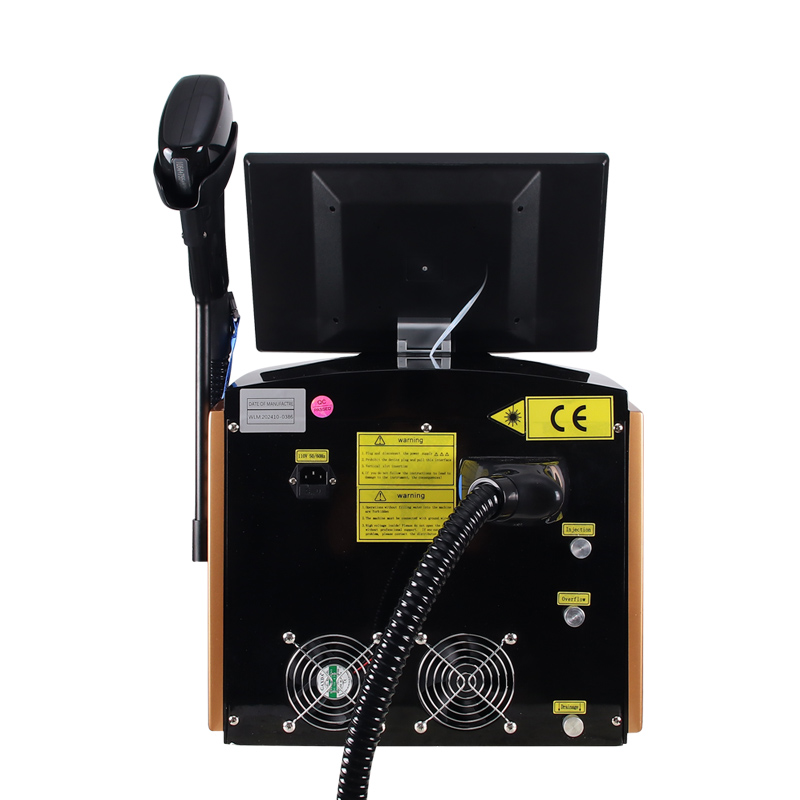 Triple Wave Laser Hair Removal Device 755nm 808nm 1064nm Professional Beauty Machine