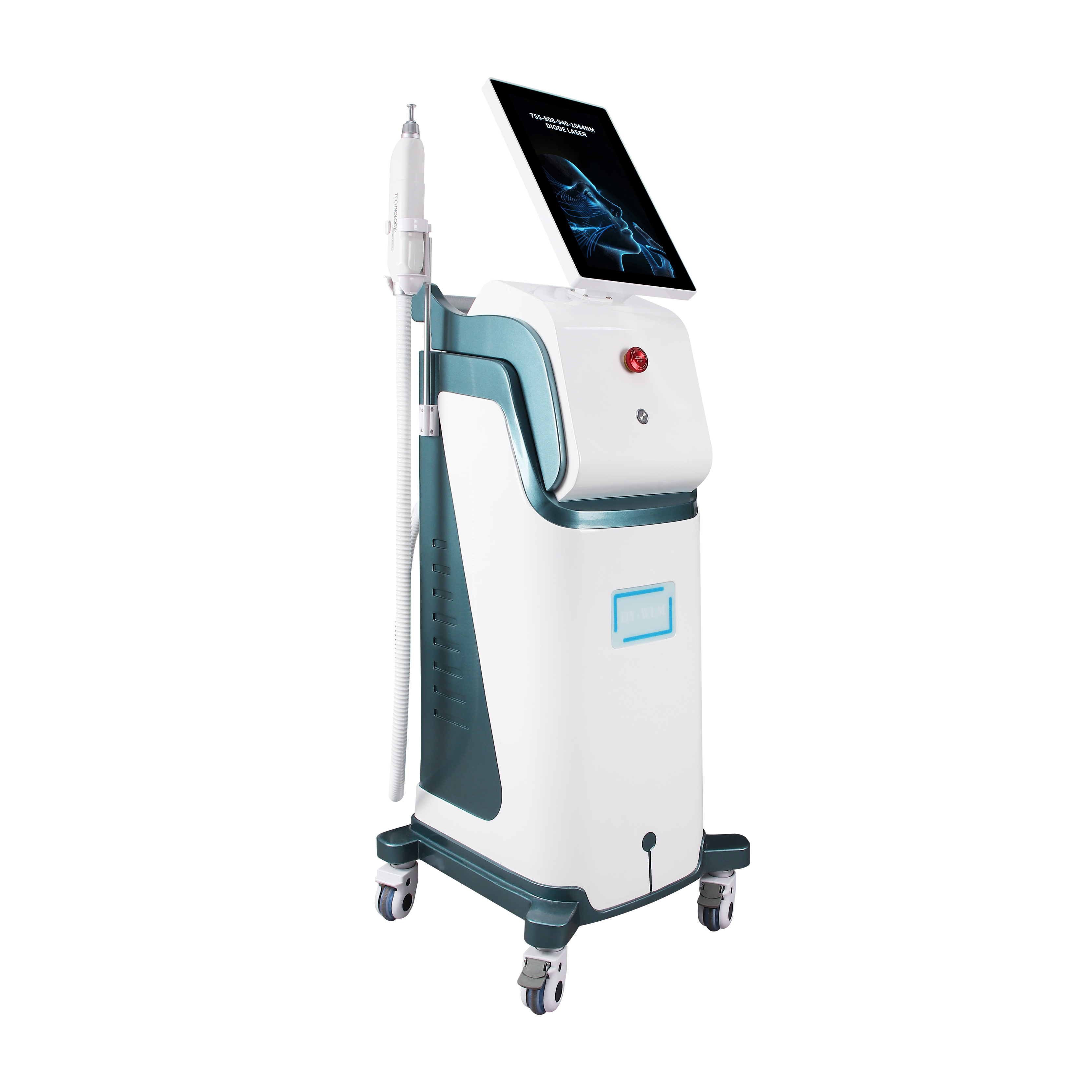 Vertical 2 in 1 Diode Laser Hair Removal & YAG Tattoo Removal Machine Professional Beauty Device