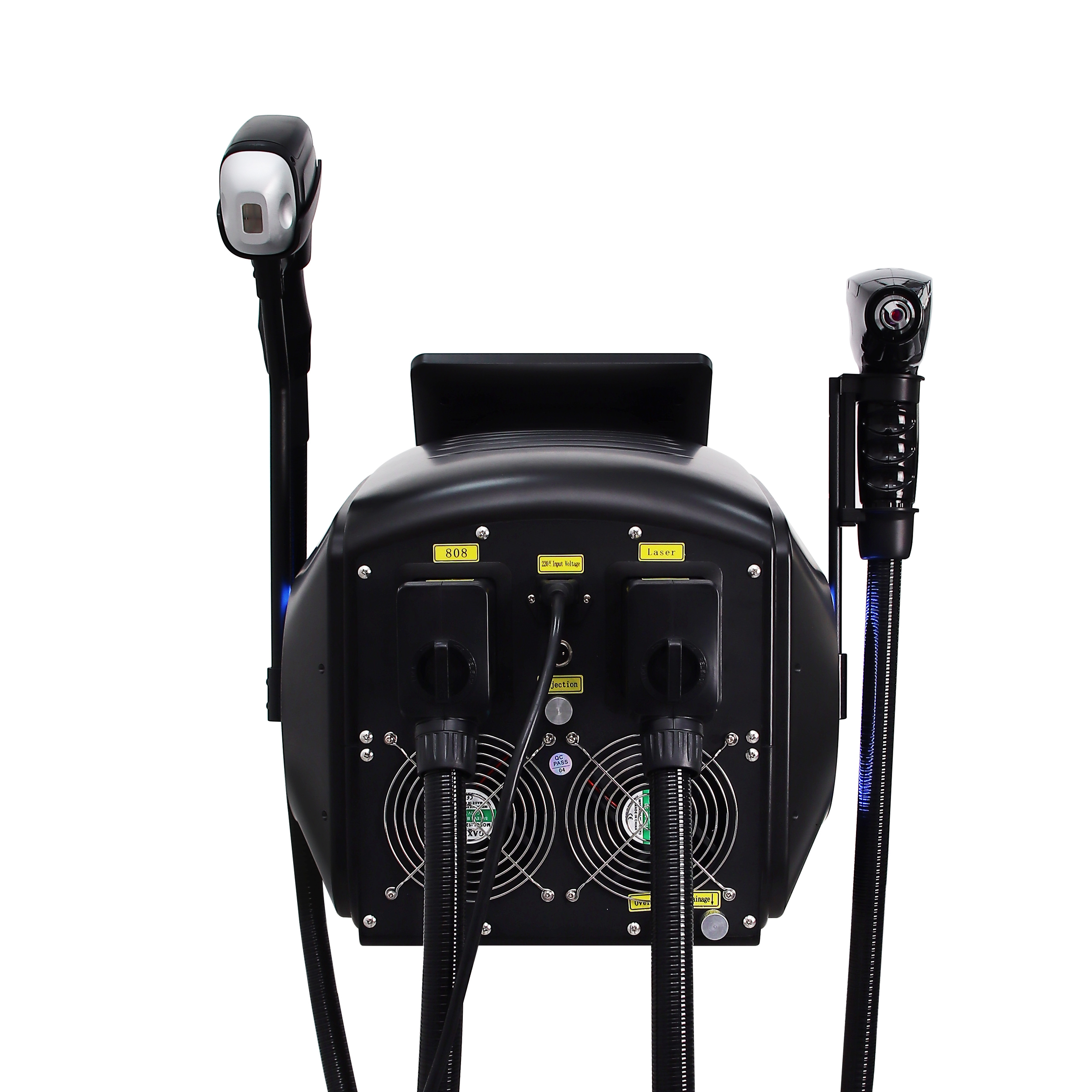 2 in 1 Diode Laser Hair Removal and YAG Laser Tattoo Removal Machine Professional Beauty Device