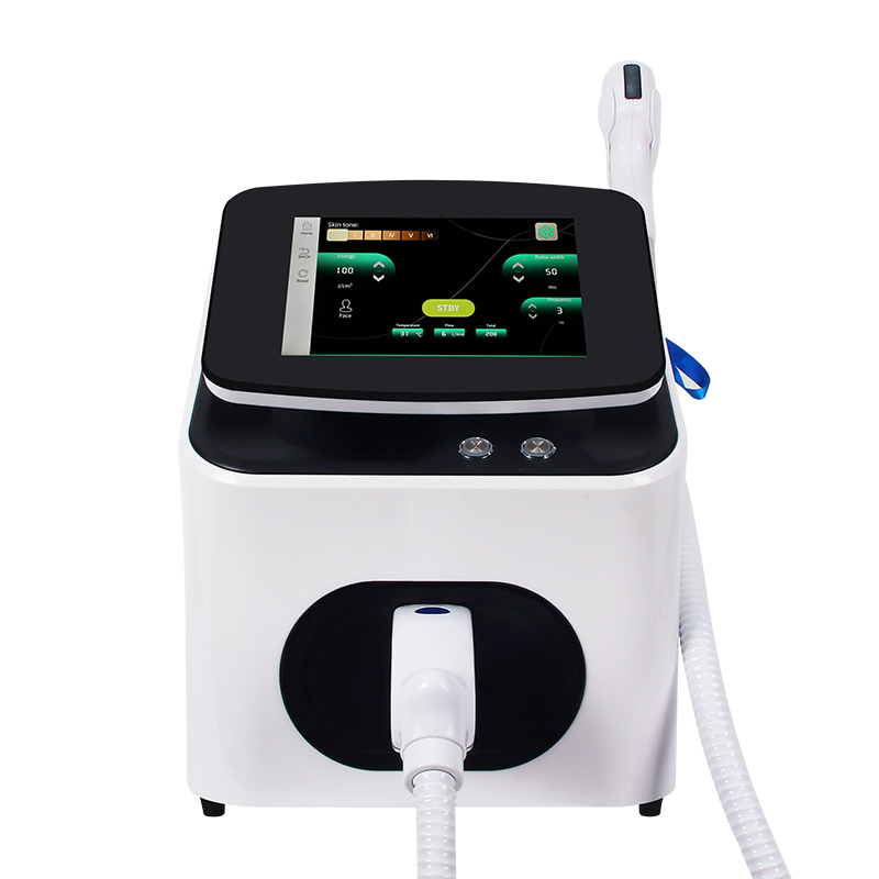 Triple Wave Diode Laser Hair Removal Machine 755nm 808nm 1064nm Compact Salon Device