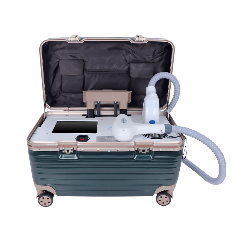Portable 808nm Diode Laser Hair Removal Machine 755/808/1064nm Beauty Device