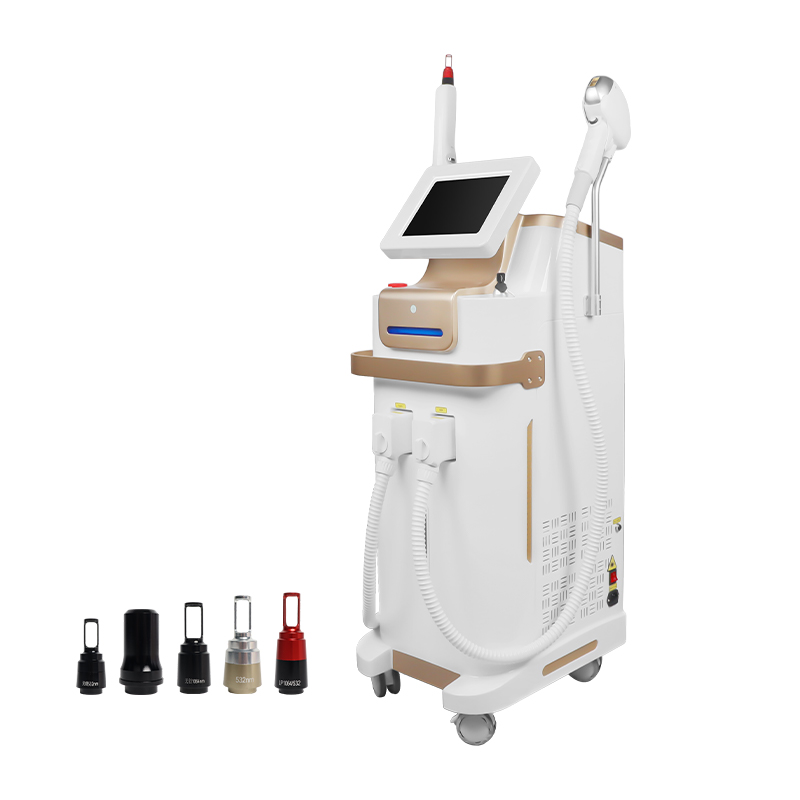 2 In 1 Picosecond Laser & 808nm Diode Hair Removal Machine Multifunction Beauty Device