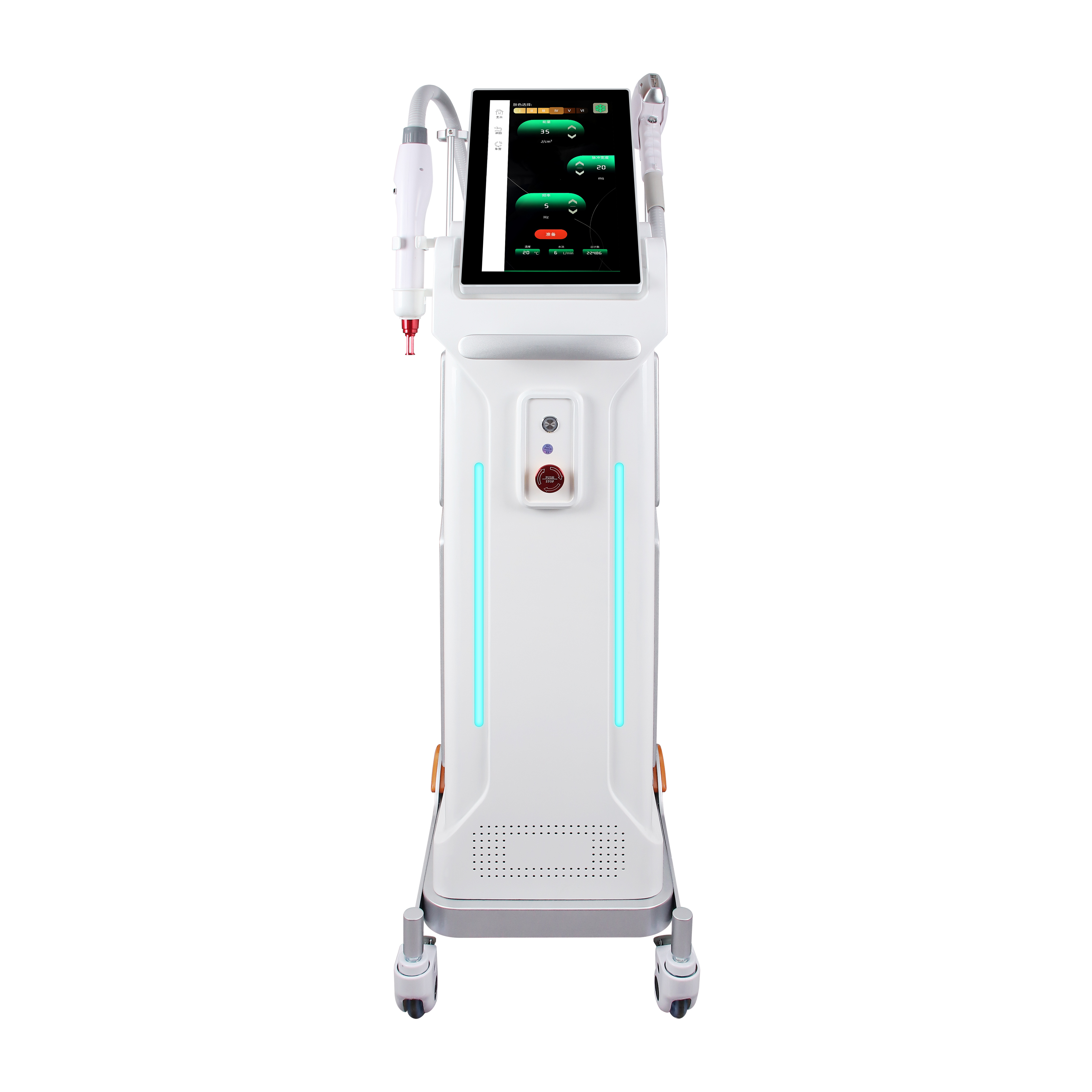 Advanced Diode Laser Hair Removal Machine with 4 Spot Sizes Professional Beauty Equipment