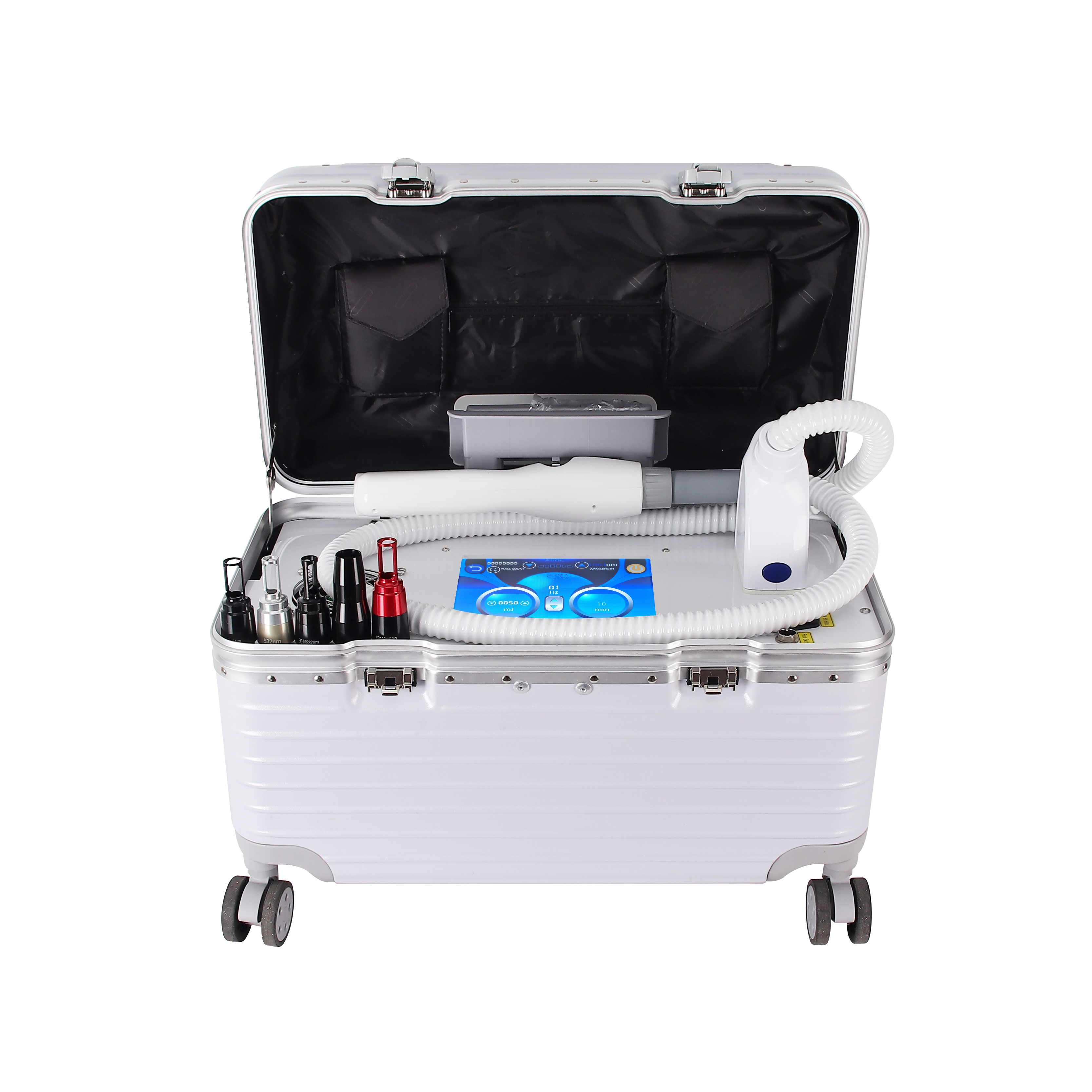 Portable Picosecond Laser Machine 532/1064/1320nm Tattoo Removal Beauty Equipment