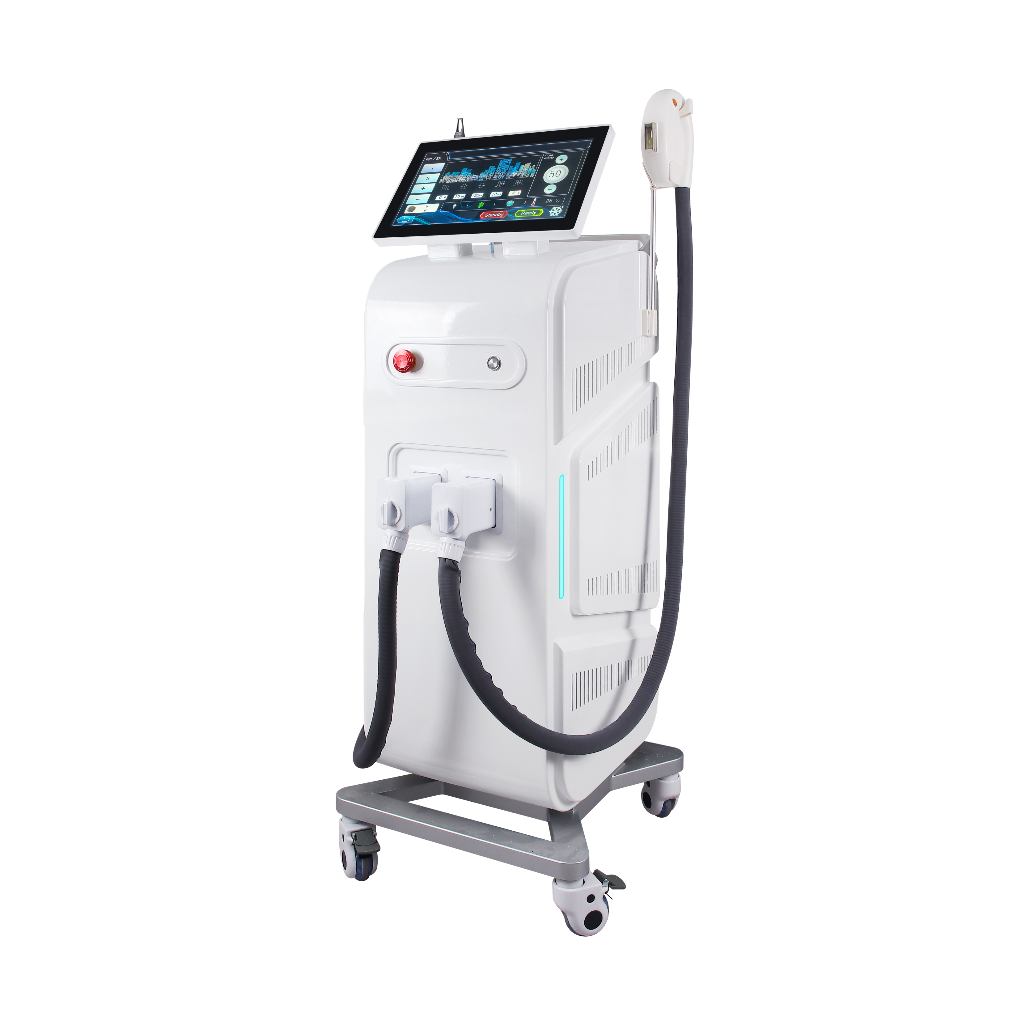 Picosecond Laser Machine Vertical 2-in-1 Tattoo Removal Skin Rejuvenation Equipment