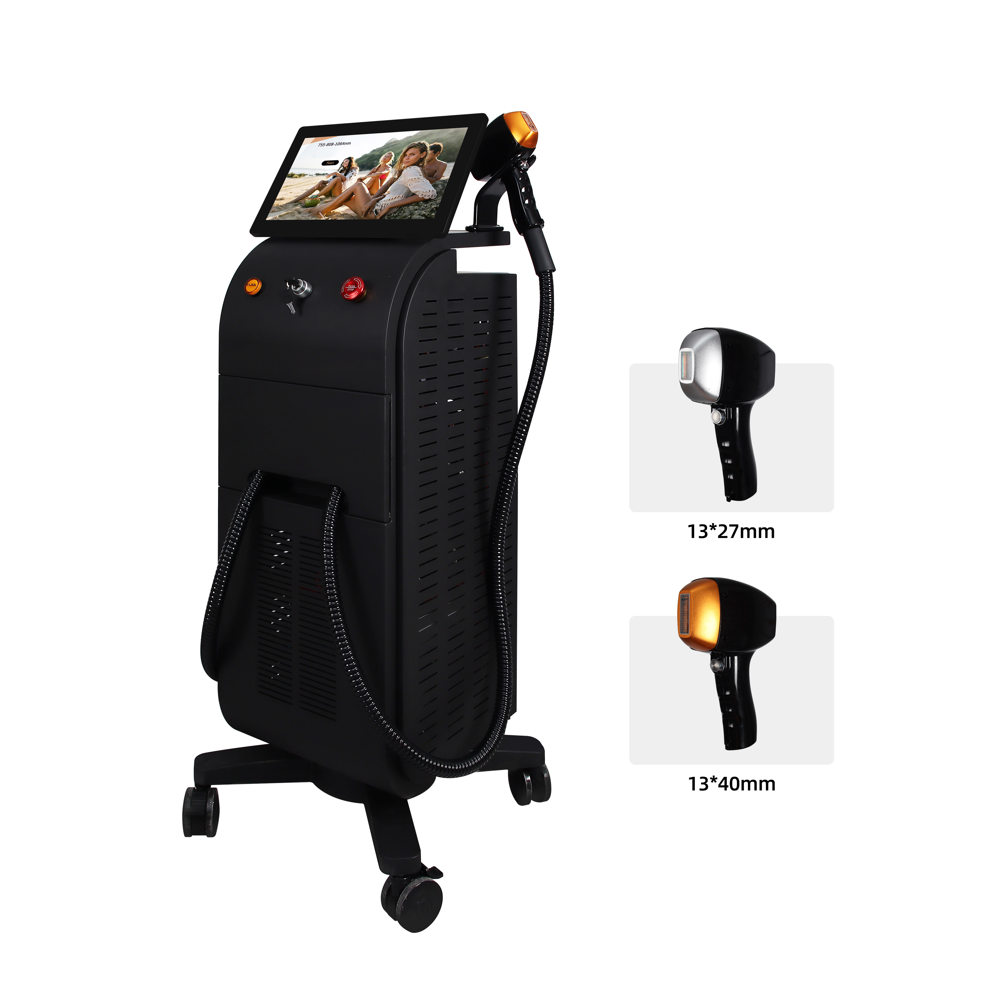 Vertical 2-in-1 Diode Laser Hair Removal Machine Professional Multi-Mode Beauty Equipment
