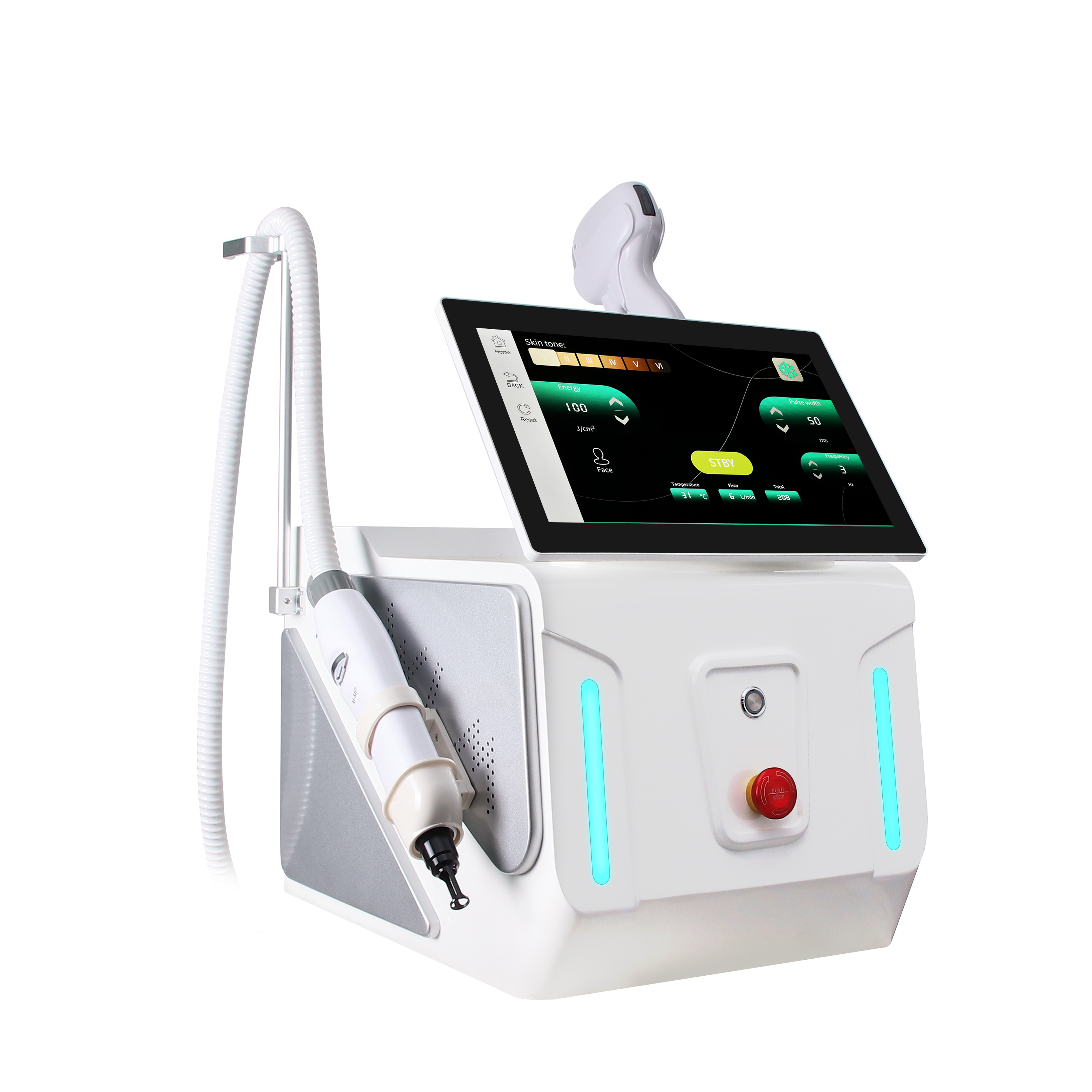 Desktop diode laser+ picosecond laser