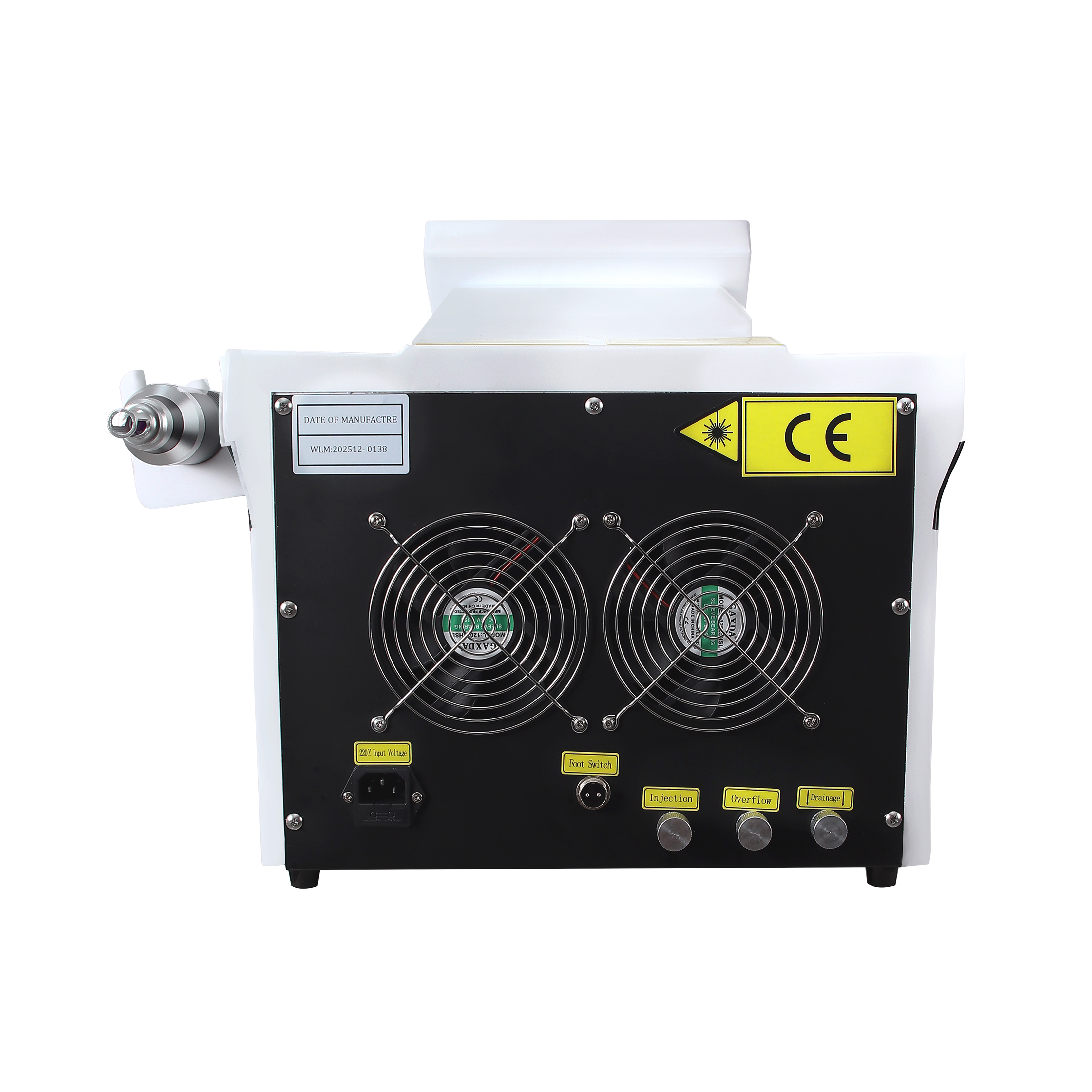 Professional 3 Wavelength Laser Tattoo & Eyebrow Removal Machine with Infrared Pointer
