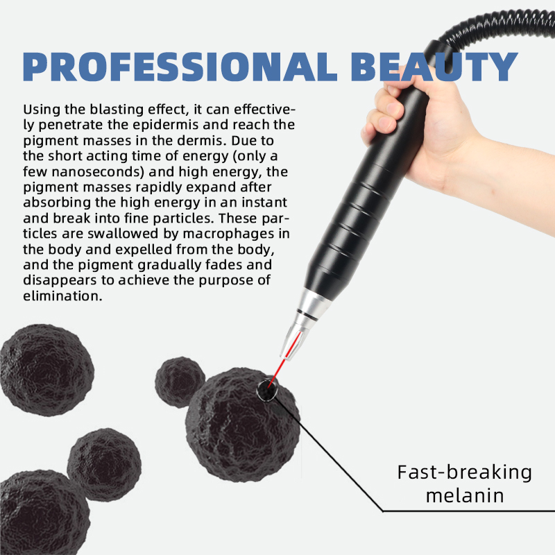 Three Wavelength Picosecond Laser Machine 532 1064 1320nm Tattoo Removal Device