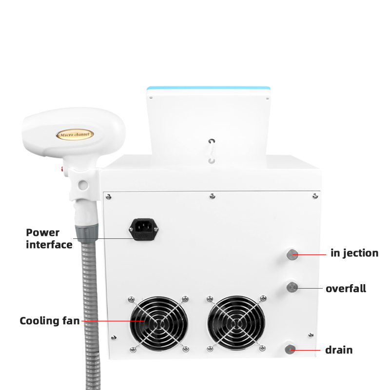 808nm Diode Laser Hair Removal Machine Ice Cooling Beauty Device Professional