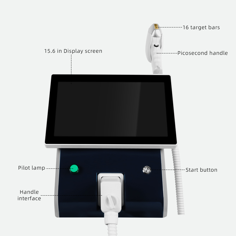 808nm Diode Laser Hair Removal Machine Professional Skin Rejuvenation Device