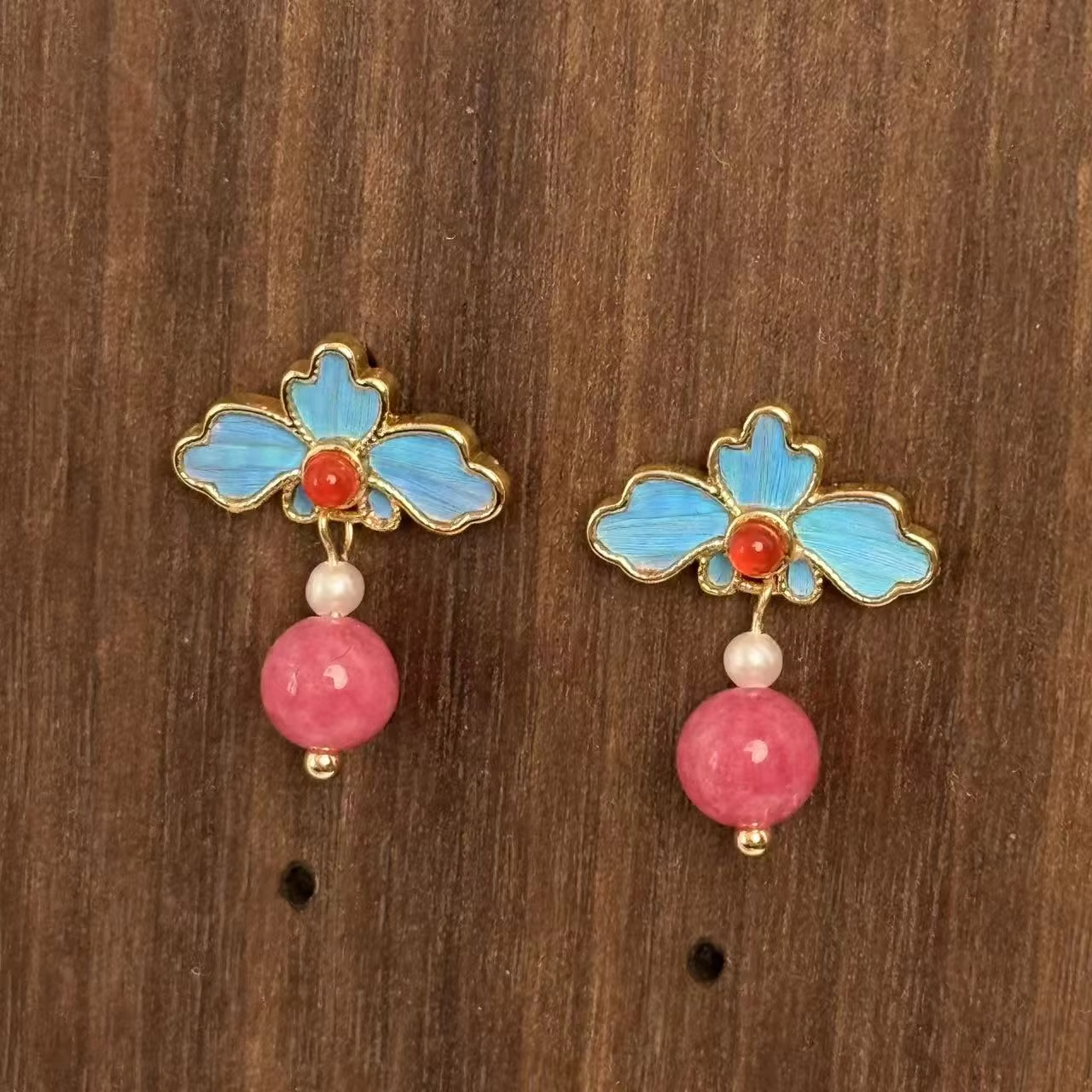 2026 Earrings Jewellery Pearl Colorful Earings Fashion Earrings for Women Summer Jewelry for Women Women Stud Earrings