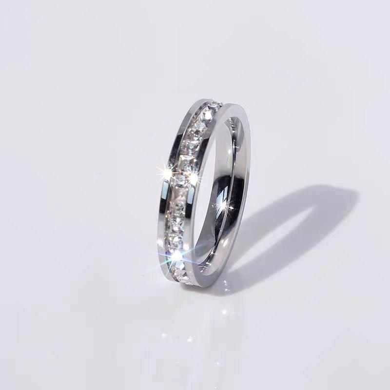 Minimalist Geometric Stackable Rings for Women Slim Faceted Stainless Steel Band in Gold, Silver, and Rose Gold