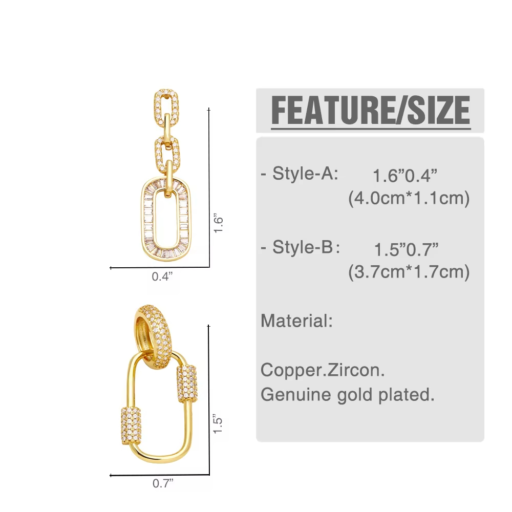 Advanced Metal studded 18K Gold Earrings Temperament Shiny Stainless Steel Diamond Earrings