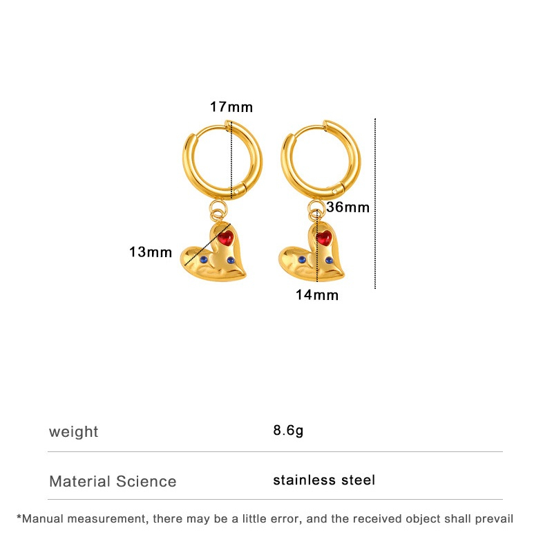 Custom 14K 18K Gold Plated Stainless Steel Women Butterfly Pearl Hoop Earrings Set Fashion Jewelry Clip on Stud Drop Earrings