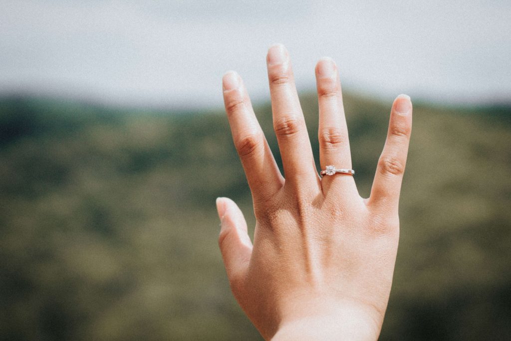 Elegant Solitaire Ring – Symbolic Right Ring Finger Jewelry | Spiritual Meaning of Commitment & Balance
