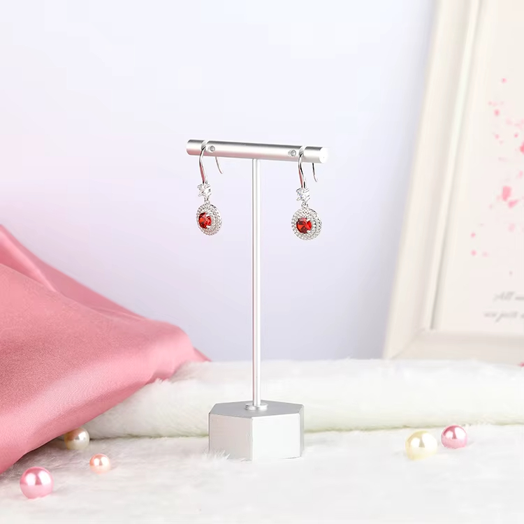 Factory Direct Sale Light Luxury Zircon Drop Earrings 925 Silver Dangle Earrings for Women Fashion Jewelry for Birthday Gift
