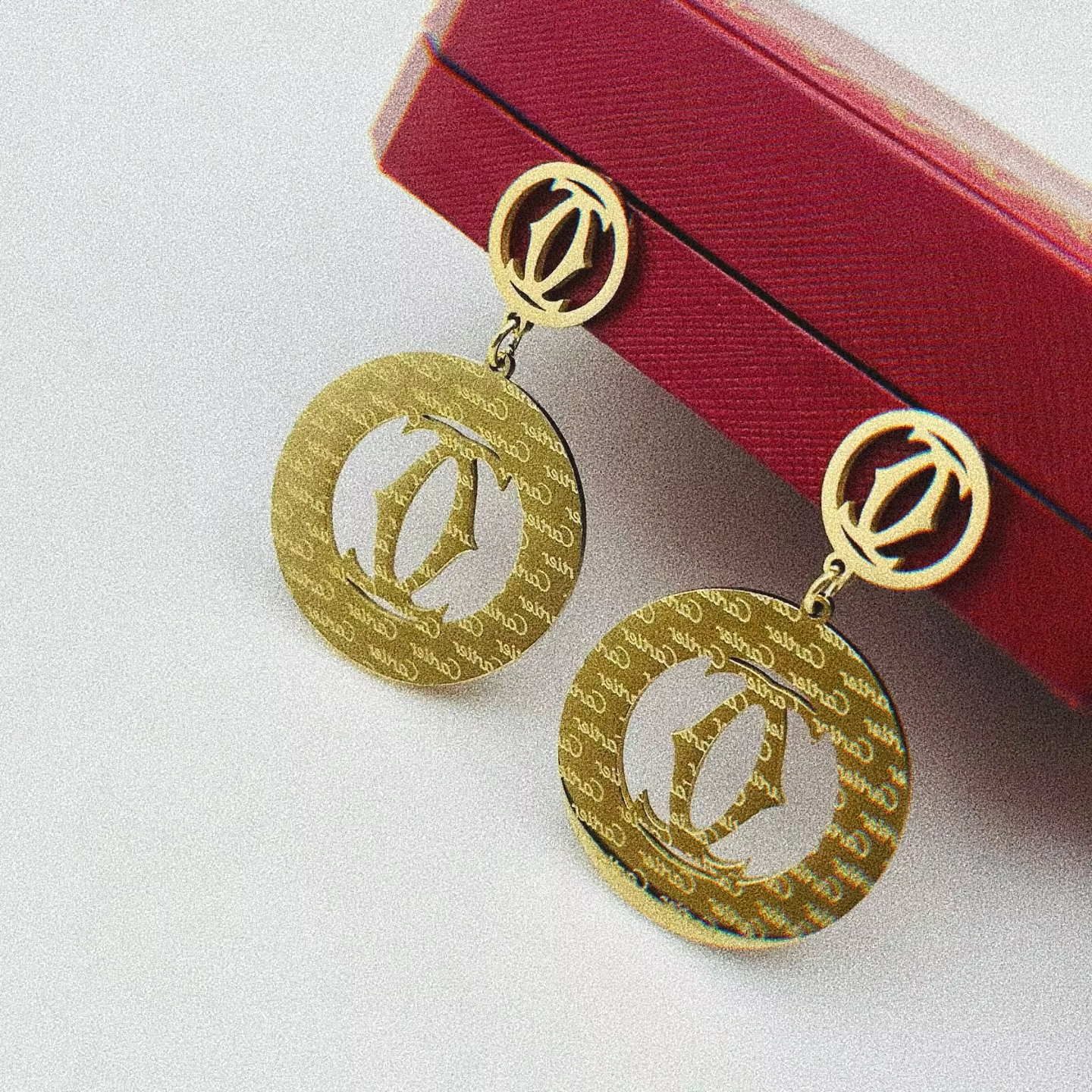 Fashion Stud Earrings Luxury Brand Jewelry 18K Gold Titanium Stainless Steel Designer Earrings