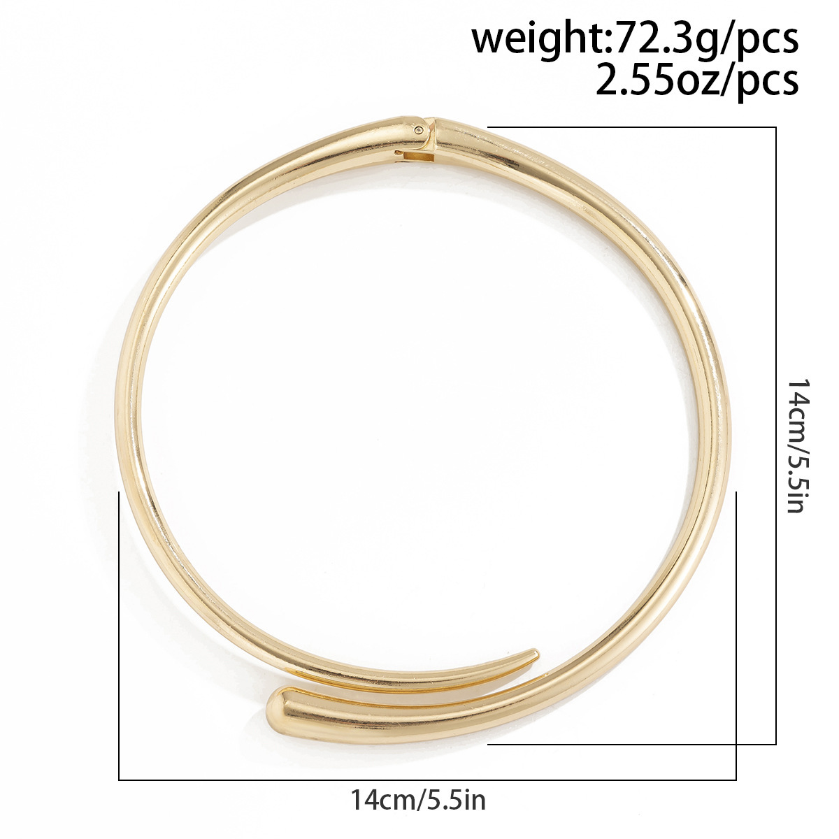 Minimalist Gold Stainless Steel Jewelry Set Choker Necklace Bracelet Ring Set Luxury Stainless Steel Jewelry for Women