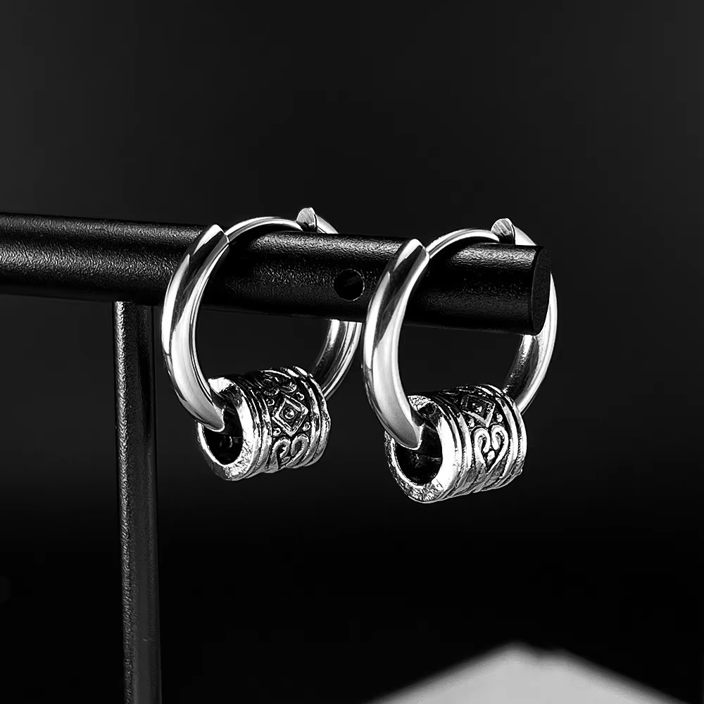 Hot Sale New Arrived Stainless Steel Fashion Jewelry Earrings for Men