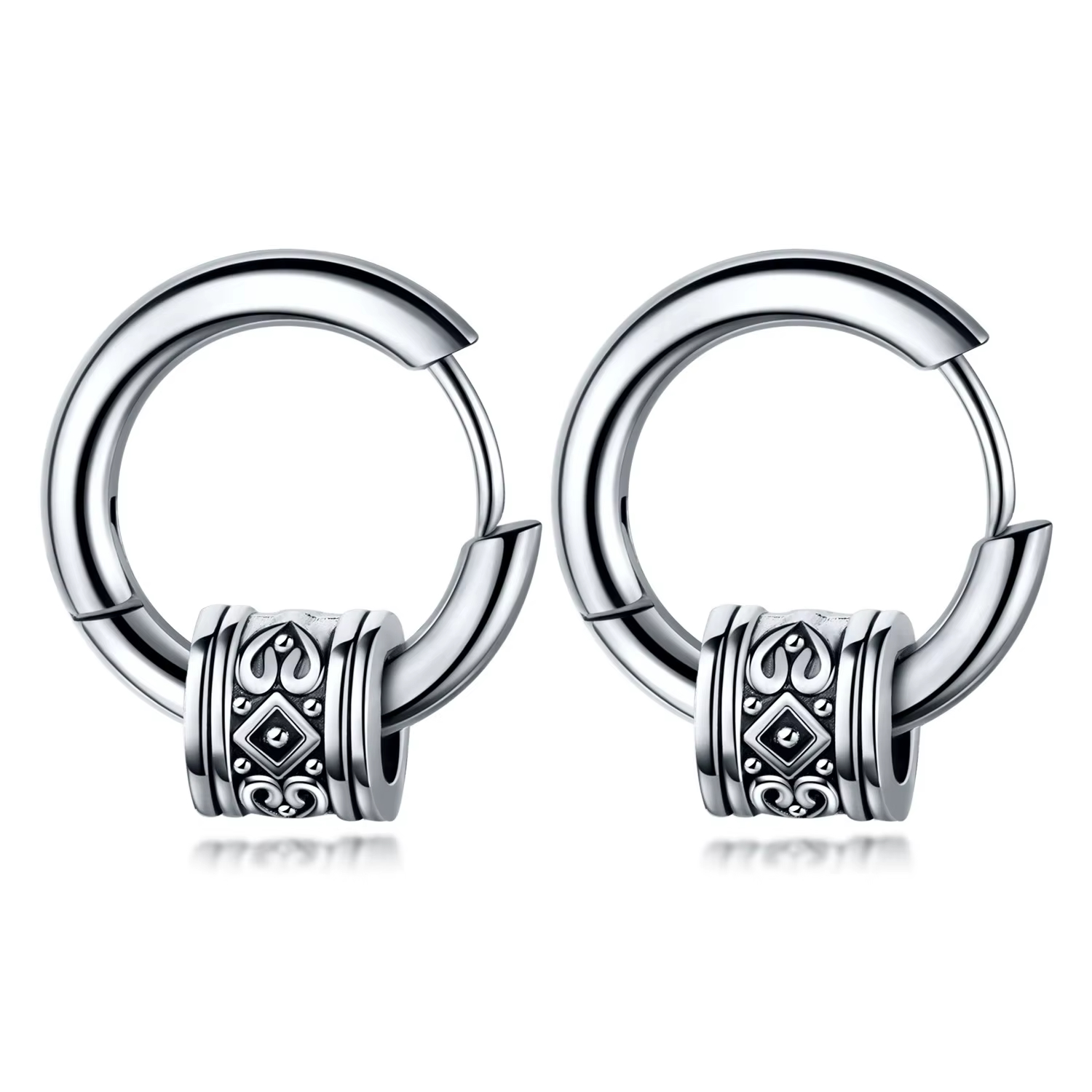 Hot Sale New Arrived Stainless Steel Fashion Jewelry Earrings for Men