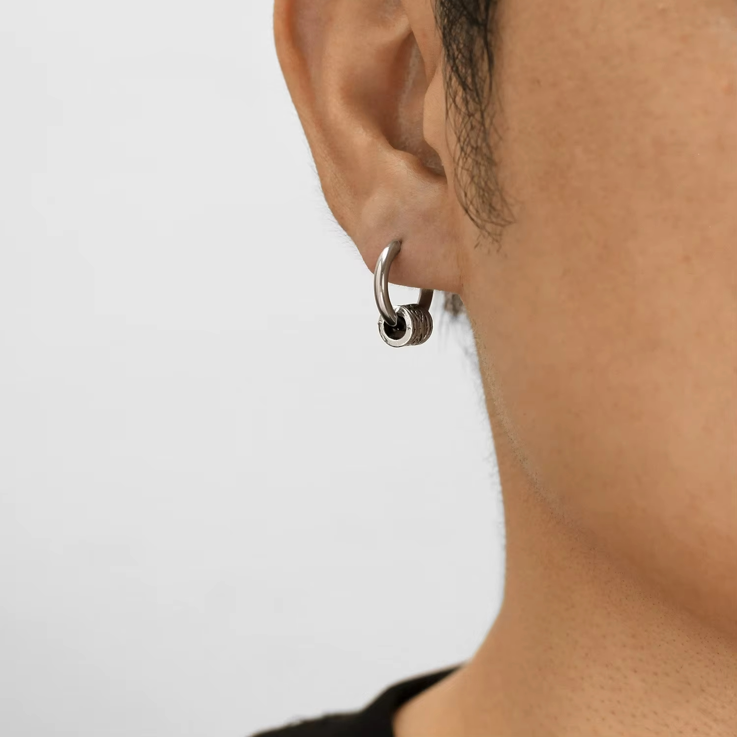 Hot Sale New Arrived Stainless Steel Fashion Jewelry Earrings for Men