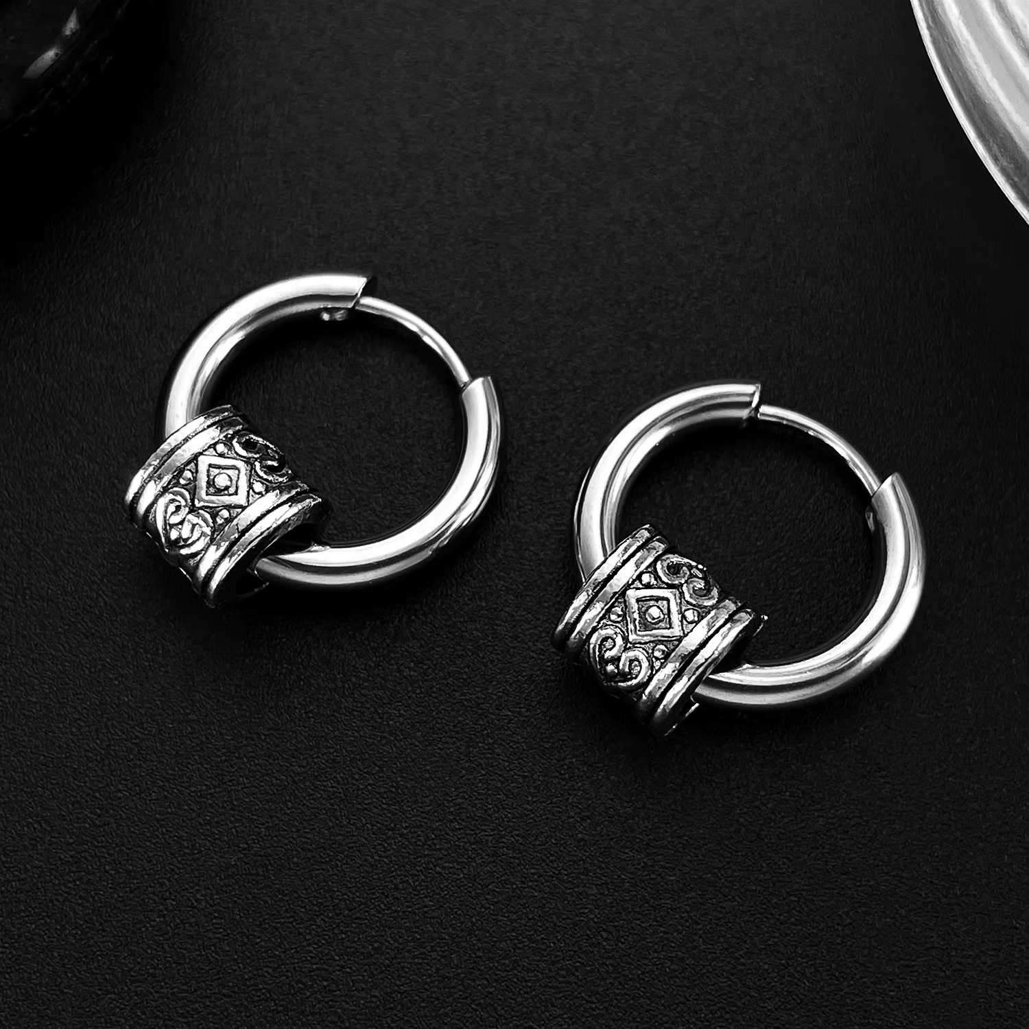 Hot Sale New Arrived Stainless Steel Fashion Jewelry Earrings for Men