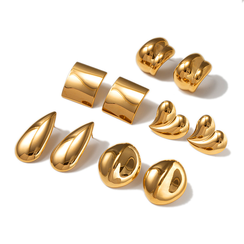 Hot Selling a Variety of Styles of Fashionable Earrings Waterproof Durable Earrings