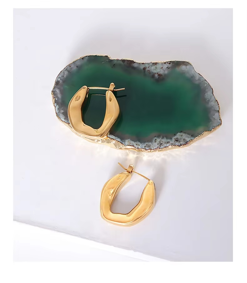 Jewelry Dropshipping 18K Gold Filled European Style Fashion Ladies Earings for Women