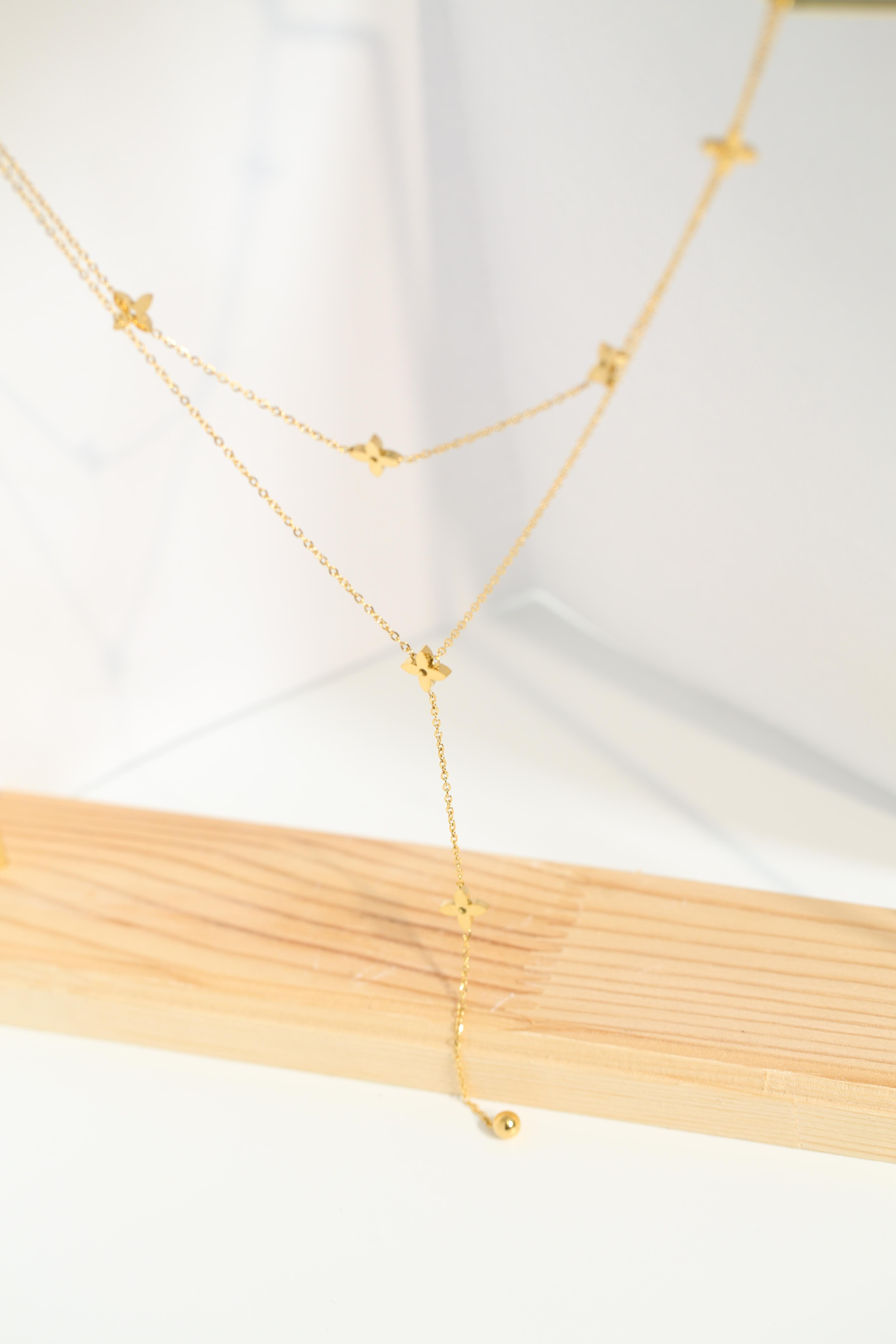 ✨ Layered Star Charm Gold Y Necklace | 2025 Modern Minimalist Jewelry