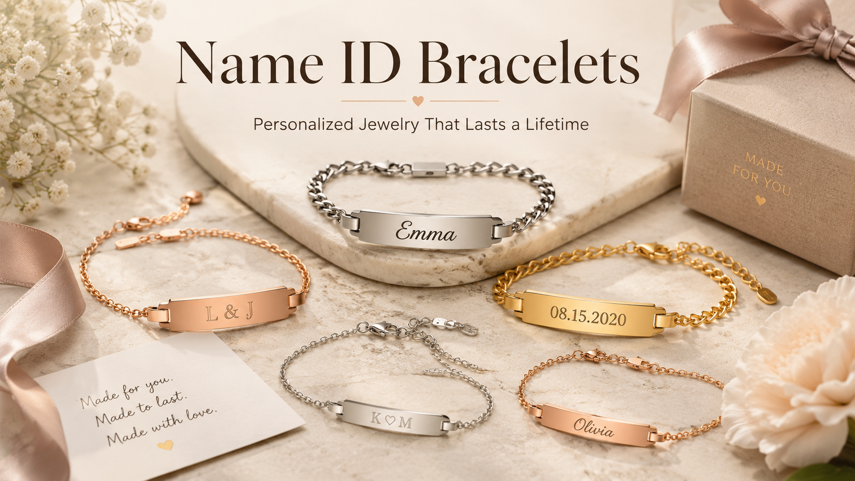 Name ID Bracelets: Personalized Jewelry That Lasts a Lifetime