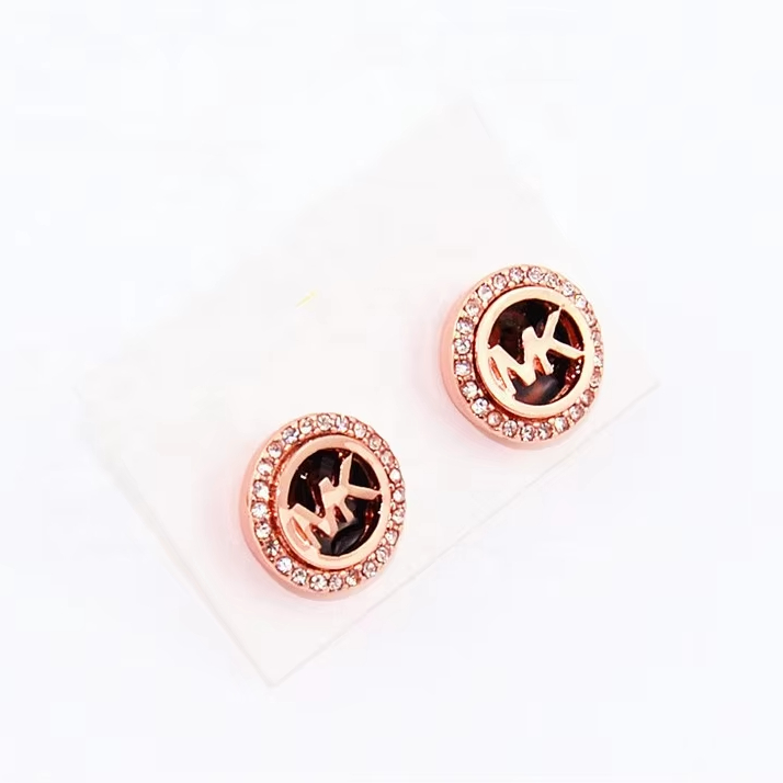New Arrival Designer Jewelry Brand Earrings Luxury Letter Gold Stud Earrings for Women Jewelry Making
