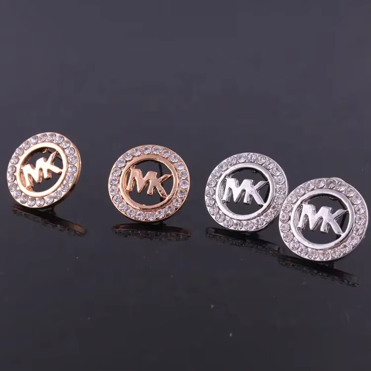 New Arrival Designer Jewelry Brand Earrings Luxury Letter Gold Stud Earrings for Women Jewelry Making