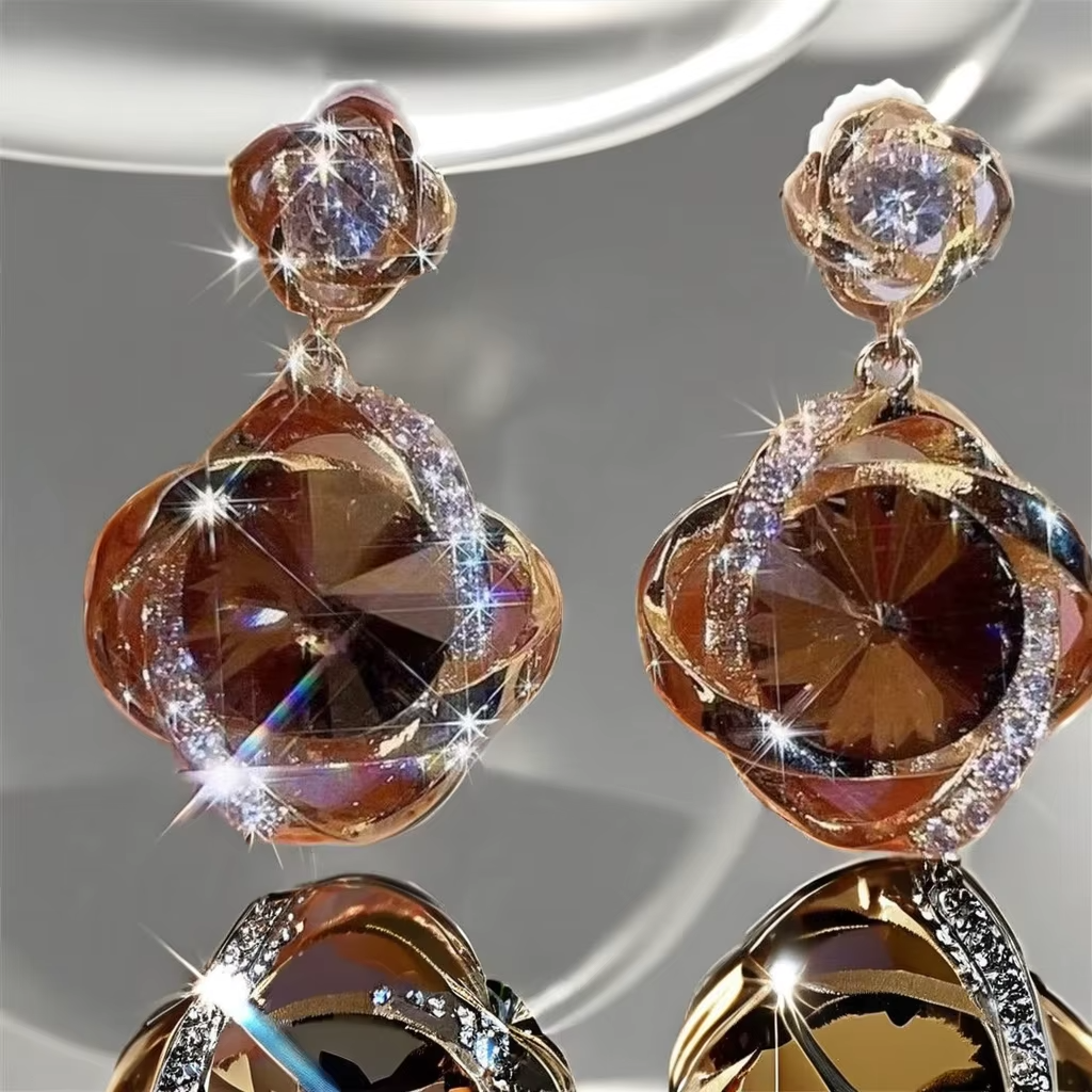 Trendy Delicate Simple and Fashionable Alloy Fashion Women's Earrings