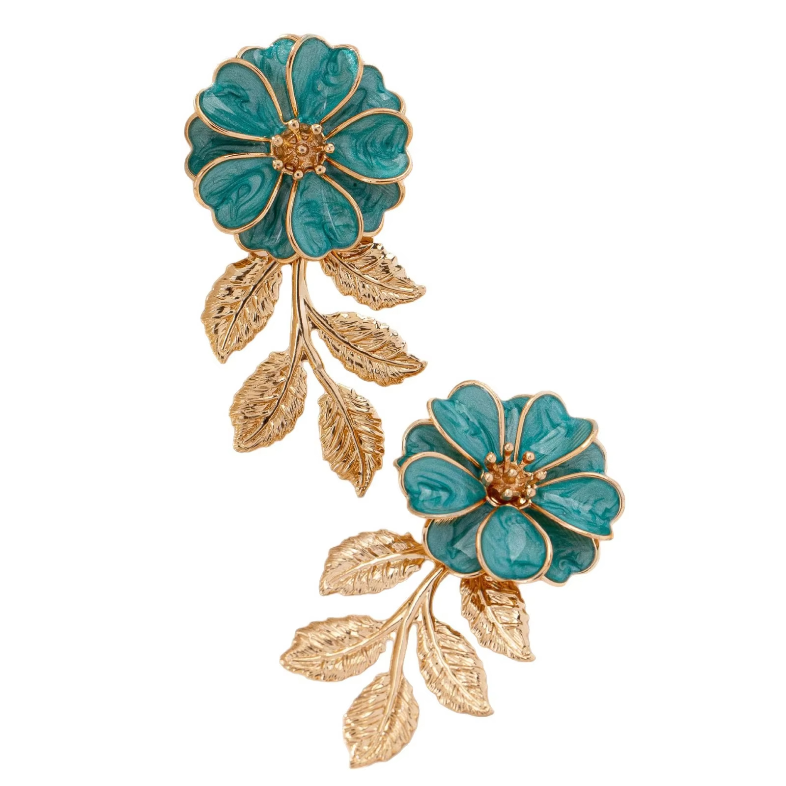 Wholesale Earrings Fashion Design Leaves Flowers Earrings French Earrings