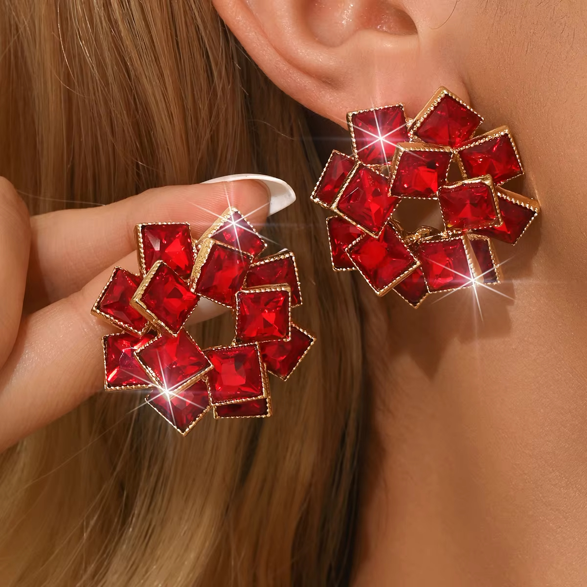 Women's Simple Geometric Earrings for Weddings Parties Fashionable Outfits & Holiday Gifts