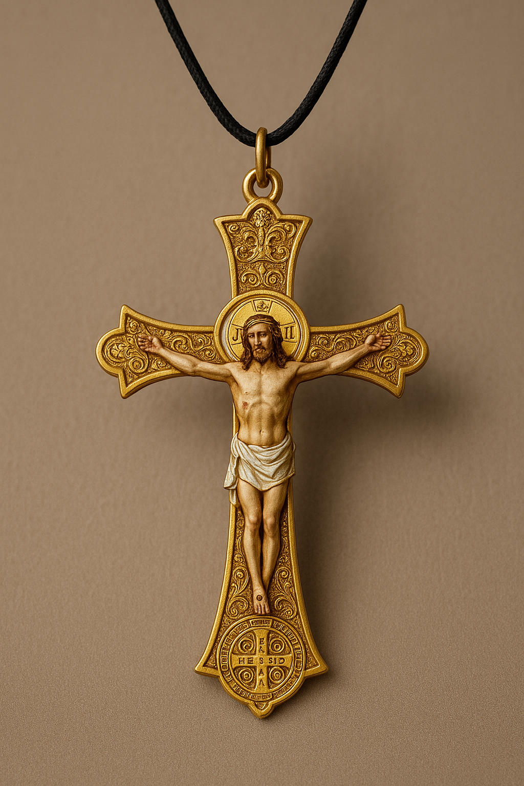 Catholic Church Jewelry Necklace – Jesus Crucifix Catholic Fine Jewelry Pendant