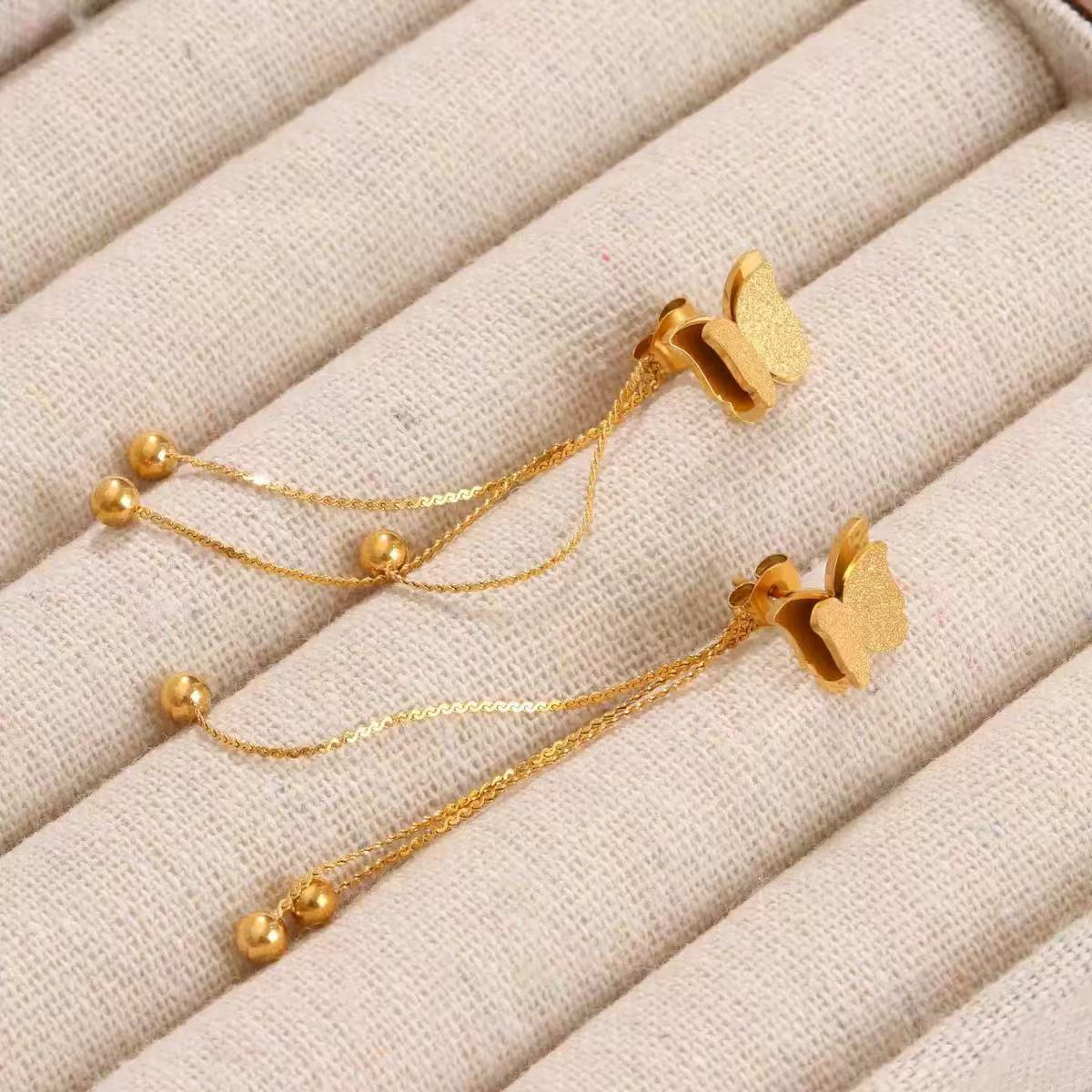 Adjustable Butterfly Dangle Earrings – China Wholesale Jewelry