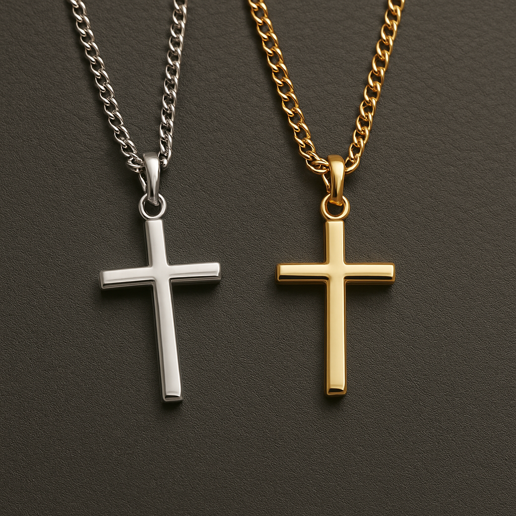 Couples Cross Necklaces - Matching Cross Necklaces for Couples