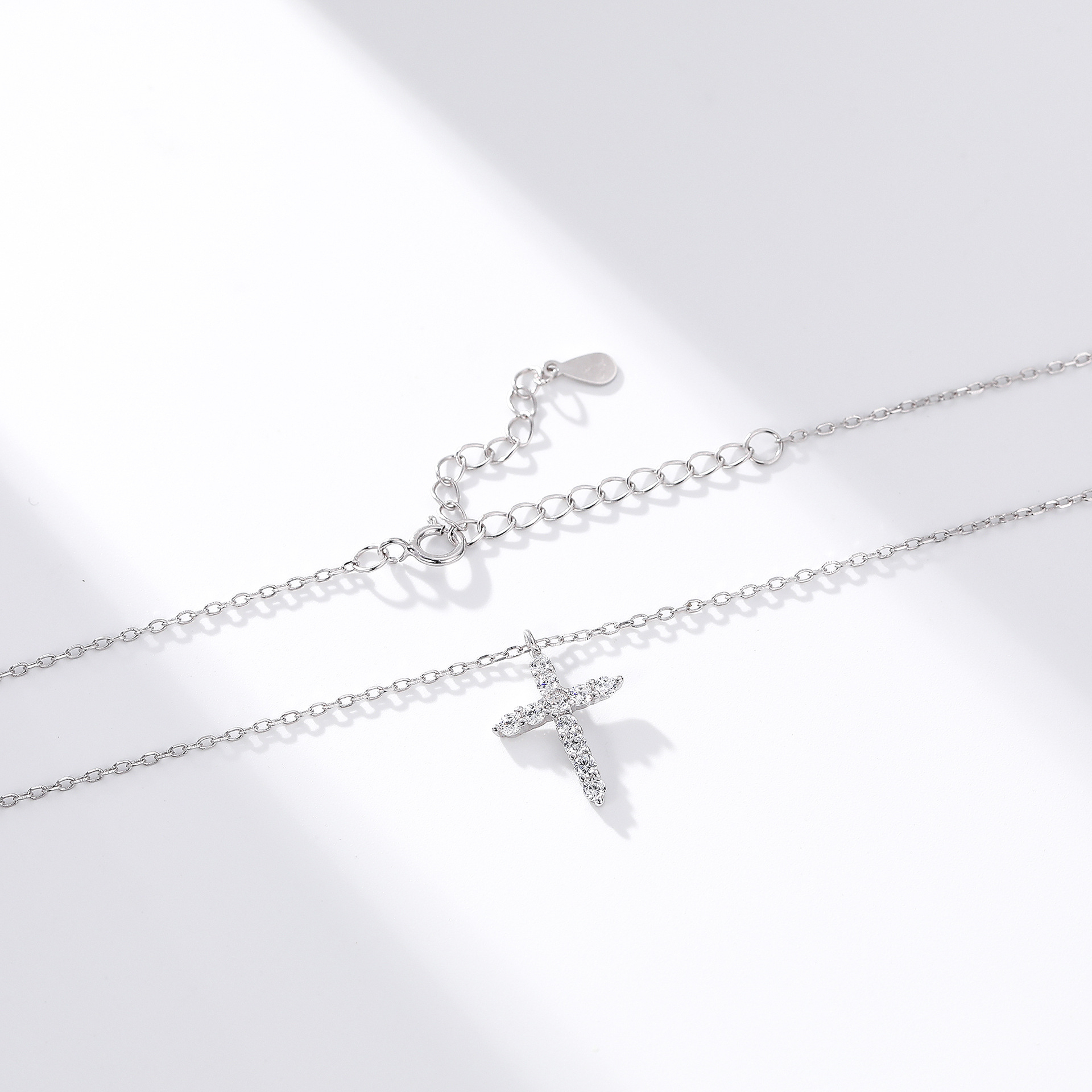 Hammered Cross Necklace Hammered Silver Cross Necklace Hammered Silver Cross Pendant