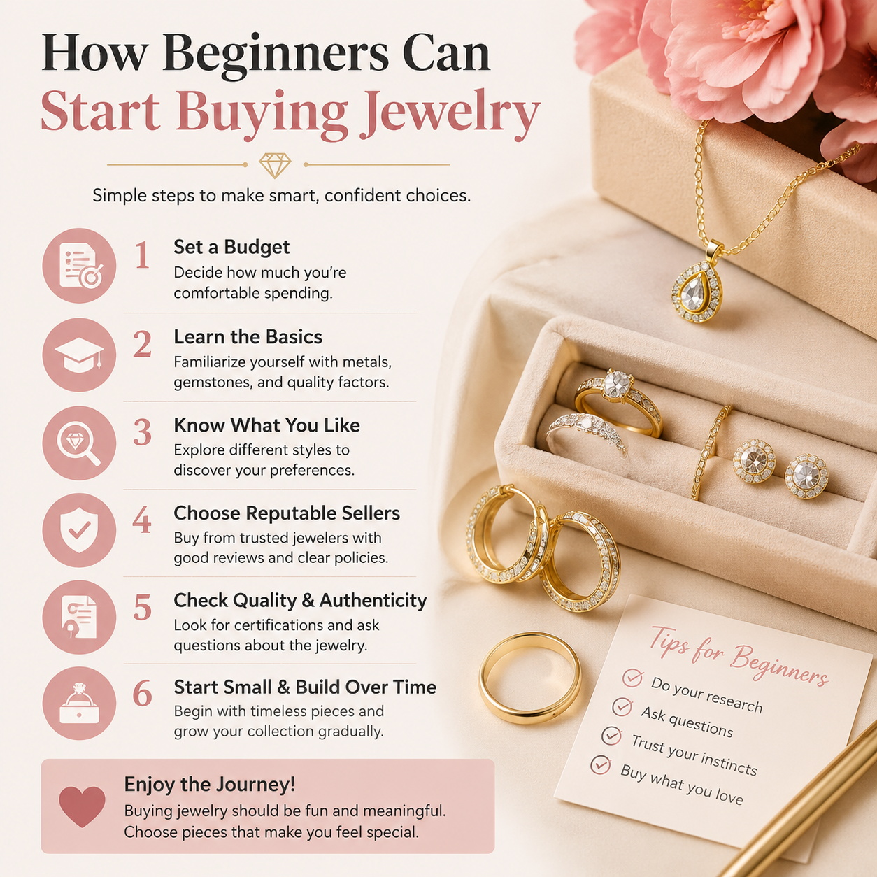How Beginners Can Start Buying Jewelry