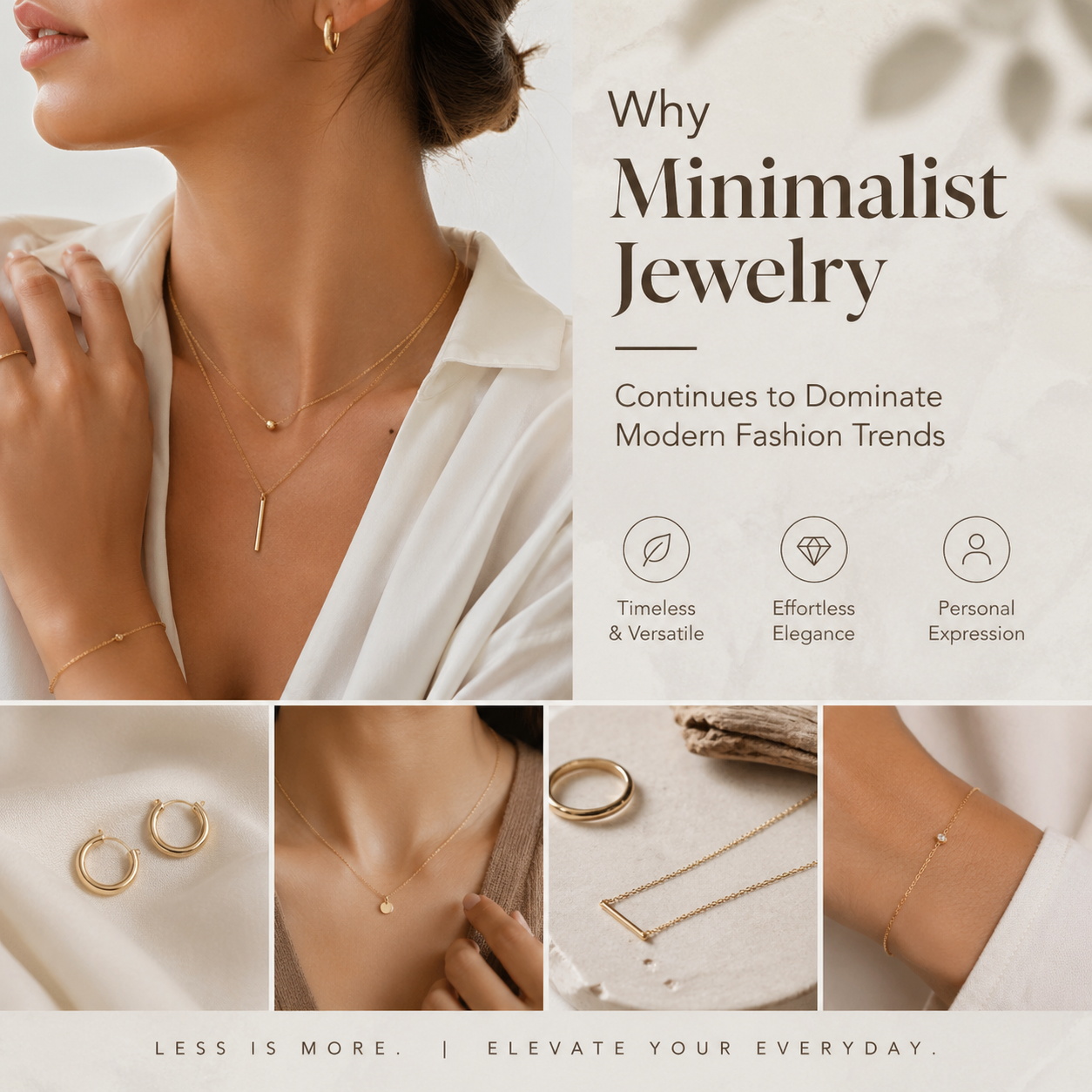 Why Minimalist Jewelry Continues to Dominate Modern Fashion Trends