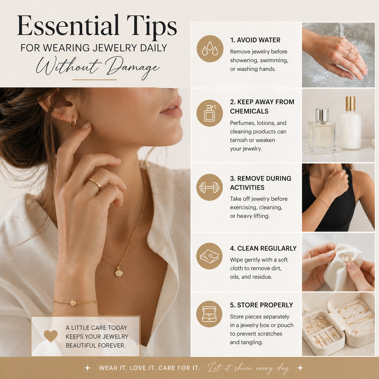 Essential Tips for Wearing Jewelry Daily Without Damage